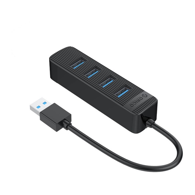 Orico TWU3-4A USB 3.0 4 Portlu USB-A Bağlantılı Çoklayıcı Hub Siyah