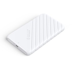 Beyaz Orico Type-C 6Gbps USB3.1 Gen1 2.5” inch SATA SSD Hard Disk Kutusu Beyaz