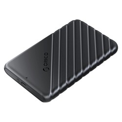 Siyah Orico Type-C 6Gbps USB3.1 Gen1 2.5” inch SATA SSD Hard Disk Kutusu Siyah
