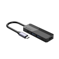 Orico Type-C Bağlantılı 2 USB Portlu 4K@30Hz HDMI Docking Station Siyah Orico Type-C Bağlantılı 2 USB Portlu 4K@30Hz HDMI Docking Station Siyah