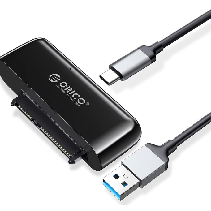 Orico Type-C Bağlantılı SATA 3.0 Hard Disk Adaptörü Siyah