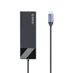 Orico Type-C PD100W 4K 30Hz HDMI 3.5mm Jak SD TF Kart Okuyucu 3 USB Portlu Hub Çoklayıcı Orico Type-C PD100W 4K 30Hz HDMI 3.5mm Jak SD TF Kart Okuyucu 3 USB Portlu Hub Çoklayıcı