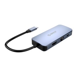 Orico Type-C to 3*USB 3.0 4K HDMI Gigabit Ethernet PD Çoklayıcı Dönüştürücü Hub Orico Type-C to 3*USB 3.0 4K HDMI Gigabit Ethernet PD Çoklayıcı Dönüştürücü Hub