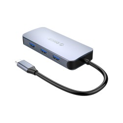 Orico Type-C to 3*USB 3.0 4K HDMI Gigabit Ethernet PD Çoklayıcı Dönüştürücü Hub Orico Type-C to 3*USB 3.0 4K HDMI Gigabit Ethernet PD Çoklayıcı Dönüştürücü Hub