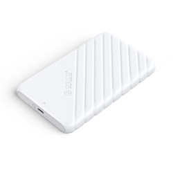 Beyaz Orico Type-C to Type-C USB3.1 Gen1 6Gbps 2.5” inch SATA SSD Hard Disk Kutusu Beyaz