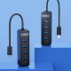 Orico Type-C to USB 3.0 4 Portlu USB Çoklayıcı Hub Siyah