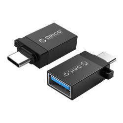Siyah Orico Type-C to USB 3.0 Dönüştürücü Adaptör Siyah