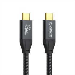 1 Metre Orico Type-C USB3.2 Gen2*2 PD100W 5A 20Gbps 4K@60Hz Hızlı Şarj Kablosu 1 Metre