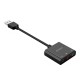 Orico USB 2.0 TRS / TRRS 3.5mm Jack Girişli Harici Ses Kartı Siyah