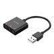 Orico USB 2.0 TRS / TRRS 3.5mm Jack Girişli Harici Ses Kartı Siyah satın al