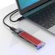 Orico USB 3.1 Gen2 Type-C 10Gbps M.2 NVMe SSD Disk Kutusu Kırmızı