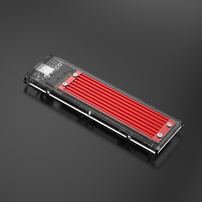 Orico USB 3.1 Gen2 Type-C 10Gbps M.2 NVMe SSD Disk Kutusu Kırmızı