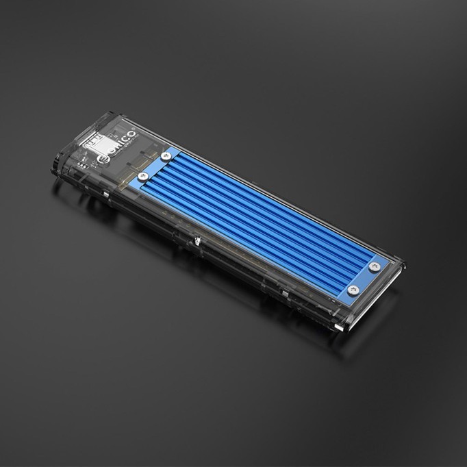 Orico USB 3.1 Gen2 Type-C 10Gbps M.2 NVMe SSD Disk Kutusu Mavi