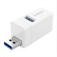 Orico USB-A 3.0 3 Portlu USB-A 3.0 / 2.0 Mini Çoklayıcı Beyaz