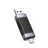 Orico USB Type-C SD TF Micro SD Kart Okuyucu CD2D-AC2-BK-EP 