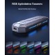 Orico USB3.1 Gen2 10Gbps UASP M.2 NVMe SSD RGB Renkli Disk Kutusu Alüminyum