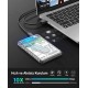 Orico USB3.2 Gen2 6Gbps Type-C 2.5” inch SATA SSD Hard Disk Kutusu Şeffaf