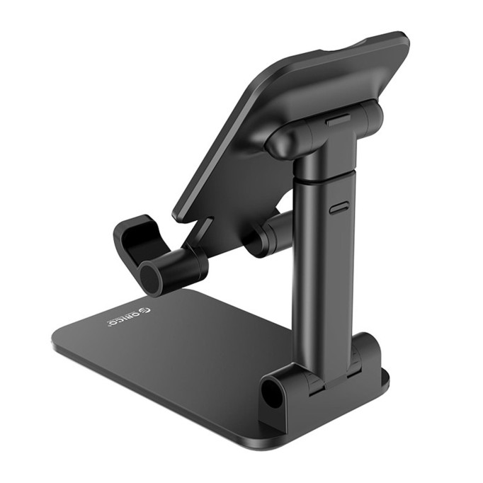 Orico Yükseklik Ayarlı Geniş Açılı Silikonlu Masaüstü Telefon Tutucu Stand Siyah