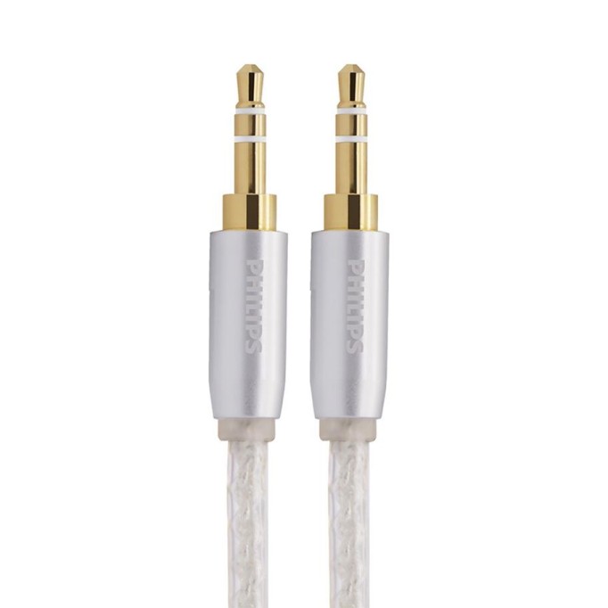 Philips 1.2M Ultra Dayanıklı 3.5mm AUX Kablosu Philips 1.2M Ultra Dayanıklı 3.5mm AUX Kablosu