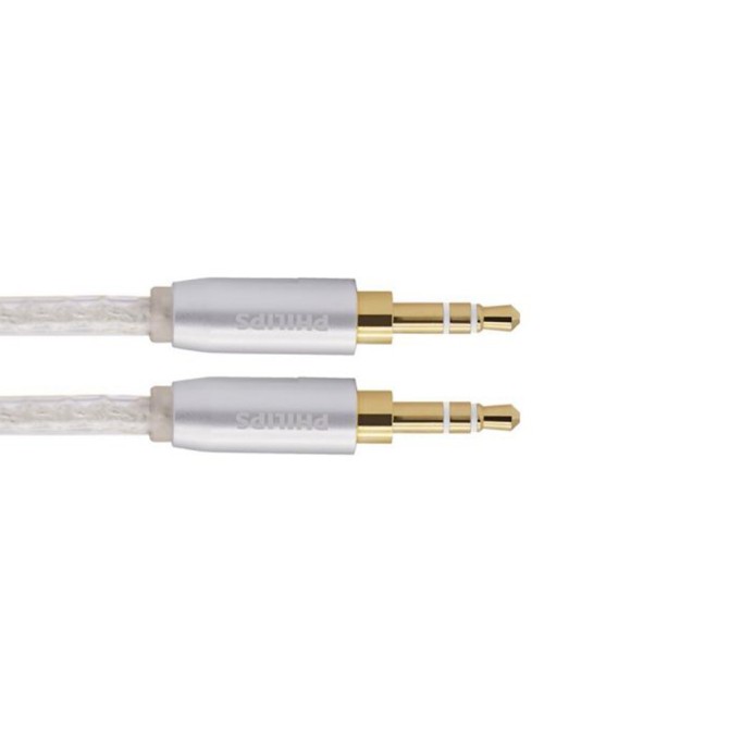 Philips 1.2M Ultra Dayanıklı 3.5mm AUX Kablosu Philips 1.2M Ultra Dayanıklı 3.5mm AUX Kablosu