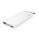 Philips 10000 mAh 22.5W USB ve Type-C PD Üç Çıkışlı Led Göstergeli Powerbank Beyaz satın al