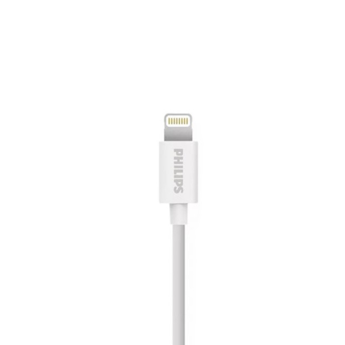 Philips 2.4A iPhone Lightning Şarj ve Data Kablosu 1 Metre