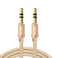 Philips 3.5mm Ultra Dayanıklı AUX Ses Kablosu 200 CM