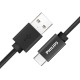 Philips 3A Type-C Hızlı Şarj ve Data Kablosu Siyah 90cm