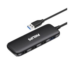 50 CM Philips 4 Portlu 1*USB 3.0 3*USB 2.0 Hub Çoklayıcı 50 CM