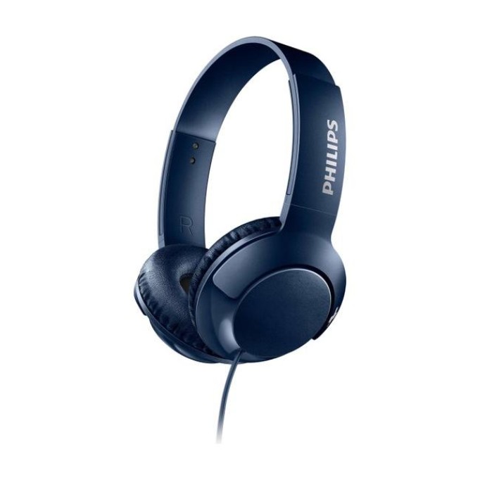 Philips Bass+ Kablolu Kulak Üstü Kulaklık Mavi