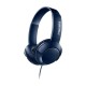 Philips Bass+ Kablolu Kulak Üstü Kulaklık Siyah