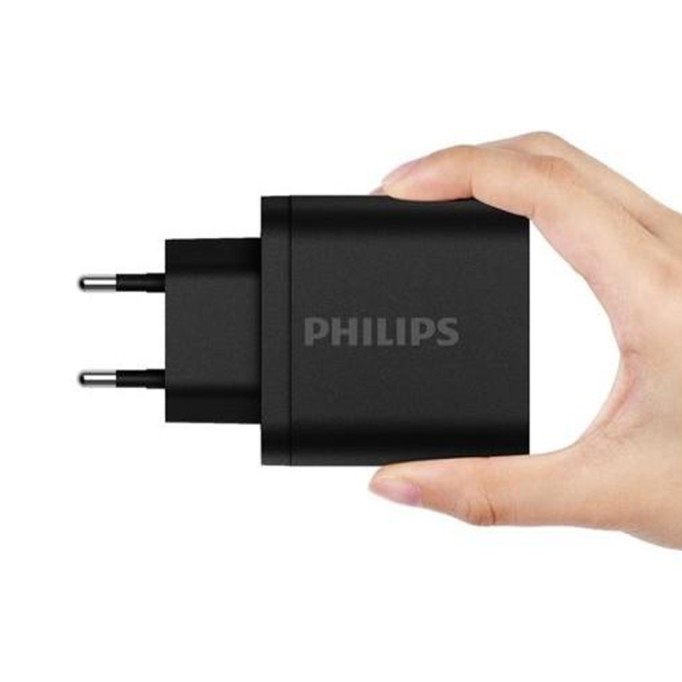 Philips DLP1311NB Akım Korumalı Şarj Cihazı ve Micro USB Data Kablosu