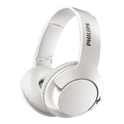 Beyaz Philips SHB3175 Bass+ Mikrofonlu Bluetooth Kulaklık Beyaz