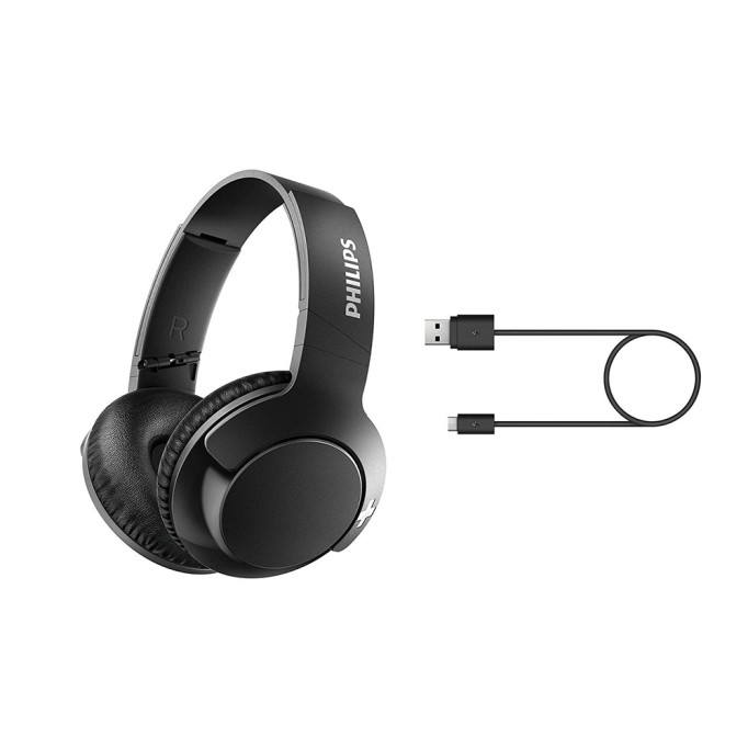 Philips SHB3175 Bass+ Mikrofonlu Bluetooth Kulaklık Siyah Philips SHB3175 Bass+ Mikrofonlu Bluetooth Kulaklık Siyah