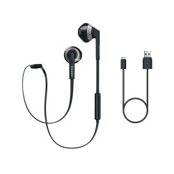 Siyah Philips SHB5250 FreshTones Kablosuz Bluetooth Kulaklık Siyah