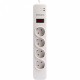 Philips SPS1040B 4'lü 1050 Joule Akım Korumalı Priz Philips SPS1040B 4lü 1050 Joule Akım Korumalı Priz