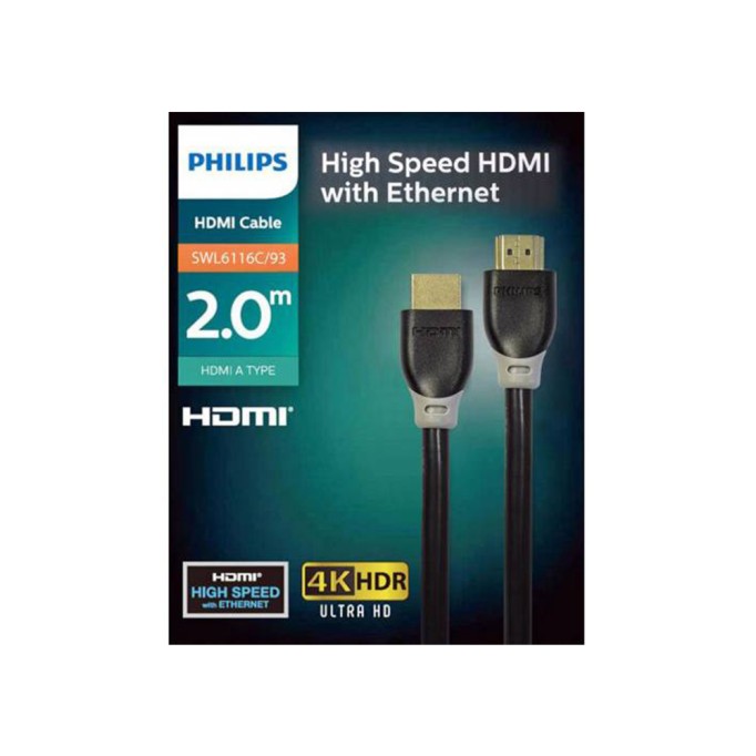 Philips SWL6118D 4K 60Hz HDMI Kablosu - 2 Metre