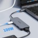 Philips SWR1651A Type-C to 2*USB-A 3.2 ve 2*USB-C PD 100W HUB Çoklayıcı Adaptör