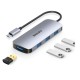 Philips SWR1651B Type-C to 4 Portlu USB-A 3.2 HUB Çoklayıcı Adaptör