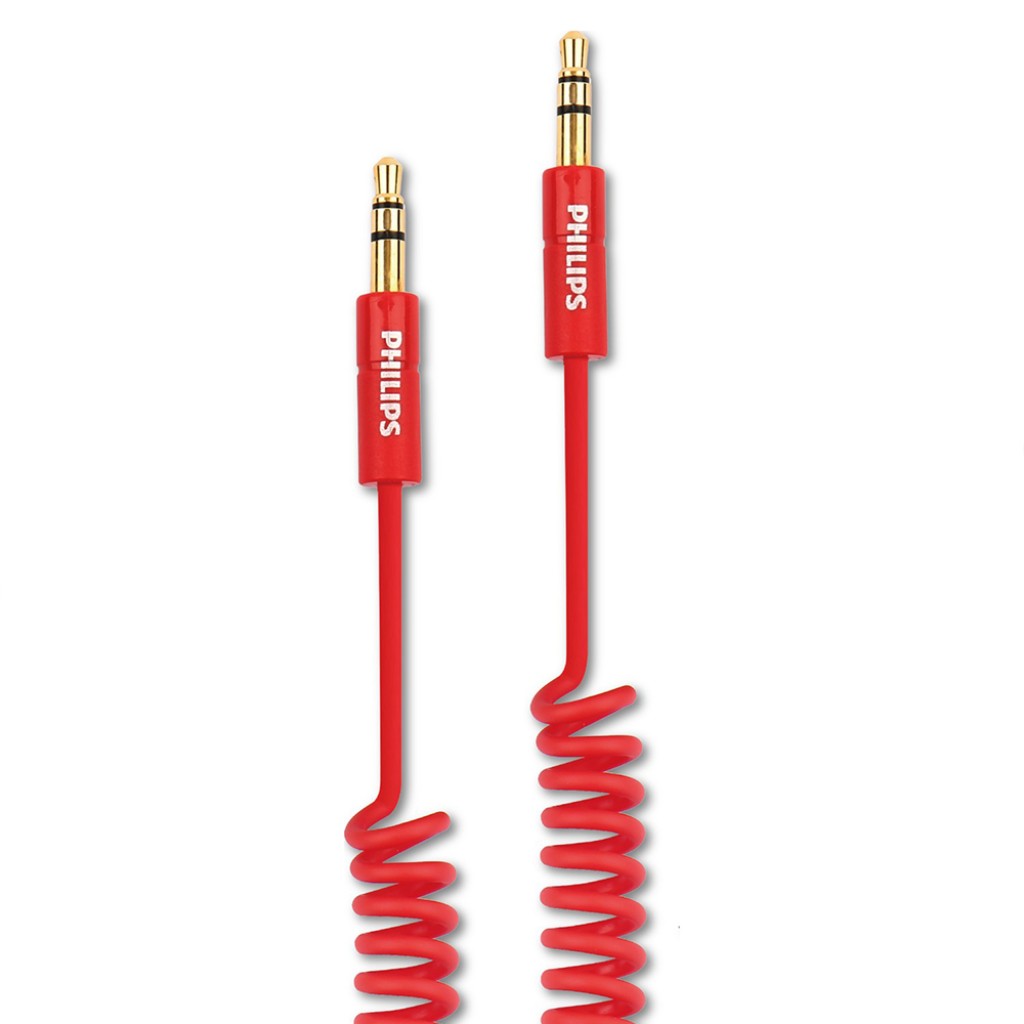 <span>Philips SWR2102 3.5mm Jack Spiral AUX Ses Kablosu</span>