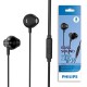 Philips TAUE101BK Kulakiçi mikrofonlu Kulaklık Siyah