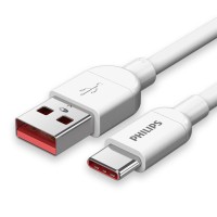 Philips Type-C 5A Hızlı Şarj ve Data Kablosu