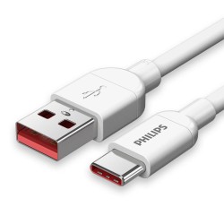 Philips Type-C 5A Hızlı Şarj ve Data Kablosu