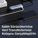 Philips Type-C to USB 3.0 Çoklayıcı ve RJ45 100Mbps Ethernet Dönüştürücü
