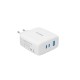 Ricomm 100W GaN 3 Portlu USB-C + USB-A Şarj Aleti QC5.0 PD Type-C Hızlı Şarj Cihazı + 100W Şarj Kablosu