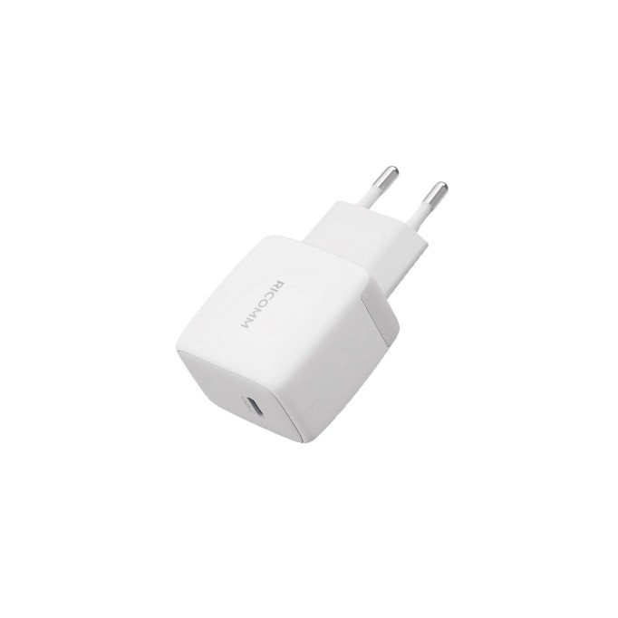 Ricomm 20W GaN USB-C Şarj Aleti QC4.0 PD Hızlı Şarj Cihazı + 2 Metre Type-C 60W Şarj Kablosu
