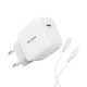 Ricomm 33W GaN USB-C Şarj Aleti PPS PD Hızlı Şarj Cihazı + 2 Metre Type-C 60W Şarj Kablosu