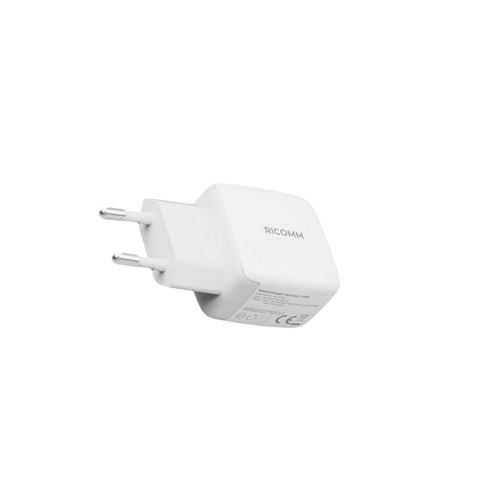Ricomm 33W GaN USB-C Şarj Aleti PPS PD Hızlı Şarj Cihazı + 2 Metre Type-C 60W Şarj Kablosu