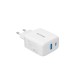 Ricomm 65W GaN USB-C + USB-A Şarj Aleti Apple & Samsung Hızlı Şarj Cihazı + 2MT 100W Type-C Kablo