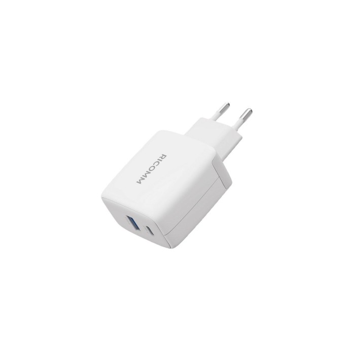 Ricomm 65W GaN USB-C + USB-A Şarj Aleti Apple & Samsung Hızlı Şarj Cihazı + 2MT 100W Type-C Kablo